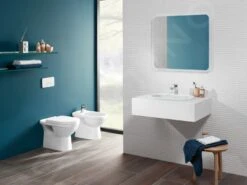 Villeroy & Boch O.novo - Staande Toiletpot, Vario Afvoer, CeramicPlus, Alpine Wit 565710R1 -Villeroy & Boch 0311e612e286658644ffb5a0