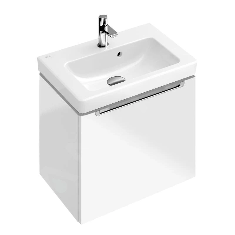 Villeroy & Boch Subway 2.0 - Wastafelkast, 440x420x352 Mm, 1 La, Glossy White A68400DH 3 Villeroy & Boch Subway 2.0 - Wastafelkast, 440x420x352 Mm, 1 La, Glossy White A68400DH