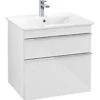Villeroy & Boch Venticello - Wastafelkast, 603x590x502 Mm, 2 Laden, Glosy White A92401DH -Villeroy & Boch 06dfe79ebcd7290aed0f4de1