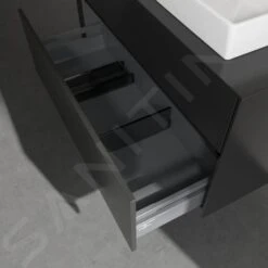 Villeroy & Boch Collaro - Wastafelkast, 1000x548x500 Mm, 2 Laden, Mat Zwart C02000PD -Villeroy & Boch 0c9642f2bc5e8c28a52bb462 2