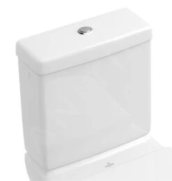 Villeroy & Boch Subway - Stortbak Voor Staande Toiletpot, Met Zij- En Achteraansluiting, Alpine Wit 77231101