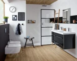 Villeroy & Boch Avento - Wastafelkast, 1180x514x452 Mm, 4 Laden, Crystal Black A89300B3 -Villeroy & Boch 1075cd41187909d7c490b850