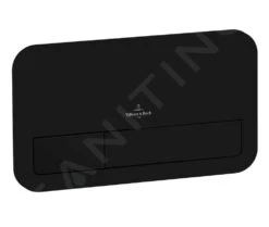 Villeroy & Boch ViConnect - WC Bedieningsplaat E200, Black Matt 922490AN