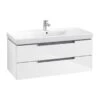 Villeroy & Boch Subway 2.0 - Wastafelkast, 987x420x449 Mm, 2 Laden, Glossy White A69000DH -Villeroy & Boch 215e46a37b15621e526b1492