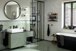 Villeroy & Boch Antheus - Spiegel Houten Frame, Diameter 850 Mm, Zwart B30500PW -Villeroy & Boch 2561c6f9757cc9c3514f49e8