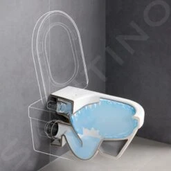 Villeroy & Boch Architectura - Wandcloset, Afvoer Horizontaal, DirectFlush, CeramicPlus, Alpine Wit 5684R0R1 -Villeroy & Boch 268e7095c46b92c0de3a27e2