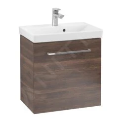 Villeroy & Boch Avento - Wastafelkast, 530x514x352 Mm, 1 Deur, Arizona Oak A88800VH