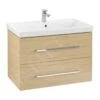 Villeroy & Boch Avento - Wastafelkast, 780x514x452 Mm, 2 Laden, Nordic Oak A89100VJ -Villeroy & Boch 30e86b2edbb0deec1a5fac8e