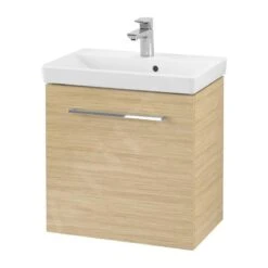 Villeroy & Boch Avento - Wastafelkast, 530x514x352 Mm, 1 Deur, Nordic Oak A88801VJ