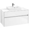 Villeroy & Boch Collaro - Wastafelonderkast, 1000x548x500 Mm, 2 Laden, Glossy White C01600DH -Villeroy & Boch 34eeb5842bd31c4221d291a8