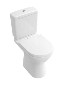 Villeroy & Boch O.novo - Staande Toiletpot, Afvoer Achteraan, DirectFlush, Alpine Wit 5661R001