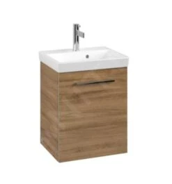 Villeroy & Boch Avento - Wastafelonderkast, 430x514x352 Mm, 1 Deur, Oak Kansas A88700RH