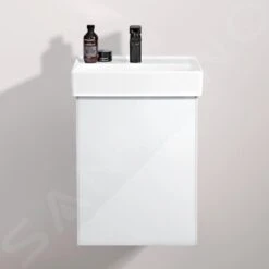 Villeroy & Boch Collaro - Wastafelonderkast, 410x546x344 Mm, 1 Deur, Scharnieren Rechts, Glossy White C00501DH -Villeroy & Boch 4332f80310aa47dd127fce4d