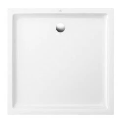Villeroy & Boch O.novo Plus - Douchebak, 900x900 Mm, Anti-slip, Alpine Wit 6210D401