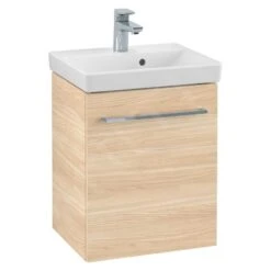 Villeroy & Boch Avento - Wastafelkast, 430x514x352 Mm, 1 Deur, Elm Impresso A88700PN