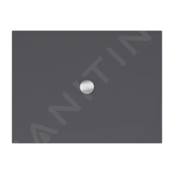 Villeroy & Boch Subway Infinity - Douchebak, 700x1000 Mm, Anti-slip, Ardoise 6230L1W9