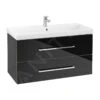 Villeroy & Boch Avento - Wastafelkast, 980x514x452 Mm, 2 Laden, Crystal Black A89200B3 2 Villeroy & Boch Avento - Wastafelkast, 980x514x452 Mm, 2 Laden, Crystal Black A89200B3 -Villeroy & Boch 5ac9c66ddb0fef1a57632807