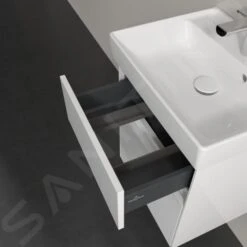 Villeroy & Boch Collaro - Wastafelonderkast, 460x546x374 Mm, 2 Lades, Glossy White C00600DH 12 Villeroy & Boch Collaro - Wastafelonderkast, 460x546x374 Mm, 2 Lades, Glossy White C00600DH -Villeroy & Boch 61f18419b53e58e985d86716