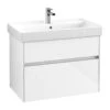 Villeroy & Boch Collaro - Wastafelonderkast, 754x546x444 Mm, 2 Laden, Glossy White C01000DH -Villeroy & Boch 6645382fcad1ddb999f0065e