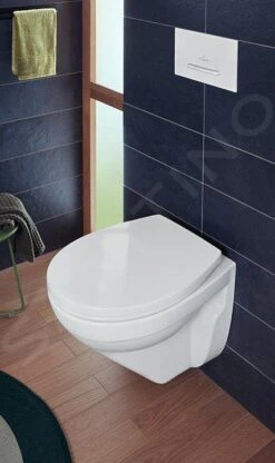 Villeroy & Boch O.novo - Hangend Toilet Met Wc-bril SoftClosing, DirectFlush, Alpine Wit 7667HR01 -Villeroy & Boch 6b822e08939c180249acb072 1