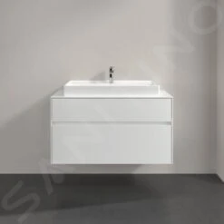 Villeroy & Boch Collaro - Wastafelonderkast, 1000x548x500 Mm, 2 Laden, Glossy White C02000DH 17 Villeroy & Boch Collaro - Wastafelonderkast, 1000x548x500 Mm, 2 Laden, Glossy White C02000DH -Villeroy & Boch 6d67b25334b6b04bba0c7c2f
