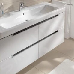 Villeroy & Boch Subway 2.0 - Wastafelkast, 1287x520x449 Mm, Glossy White A69800DH -Villeroy & Boch 7f49513ceea26a3772ff81b0