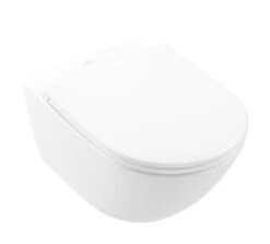 Villeroy & Boch Subway 3.0 - Hangend Toilet Met Wc-bril SoftClosing, TwistFlush, CeramicPlus, Alpine Wit 4670T9R1