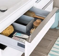 Villeroy & Boch Venticello - Wastafelkast, 1253x590x502 Mm, 4 Laden, Glosy White A93001DH -Villeroy & Boch 82d32f3cb388489d0111d91b