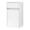 Villeroy & Boch Collaro - Hoge Zijkast, 404x748x349 Mm, 1 Deur, Scharnieren Rechts, Glossy White C03201DH -Villeroy & Boch 850ddb2d3ce970424119b0ac