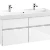 Villeroy & Boch Collaro - Wastafelonderkast, 1154x546x444 Mm, 4 Laden, Glossy White C01200DH 1 Villeroy & Boch Collaro - Wastafelonderkast, 1154x546x444 Mm, 4 Laden, Glossy White C01200DH -Villeroy & Boch 853480db0870b0f365d0ca1a