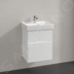 Villeroy & Boch Collaro - Wastafelonderkast, 460x546x374 Mm, 2 Lades, Glossy White C00600DH 14 Villeroy & Boch Collaro - Wastafelonderkast, 460x546x374 Mm, 2 Lades, Glossy White C00600DH -Villeroy & Boch 8711f11c01a9534e8e87baa6
