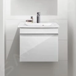 Villeroy & Boch Venticello - Wastafelonderkast, 466x420x425 Mm, 1 Lade, Glossy White A93101DH -Villeroy & Boch 886640163249fc0c26a07d26