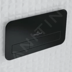 Villeroy & Boch ViConnect - WC-bedieningsplaat 200G, 2 Spoelvolumes, Glanzend Zwart 922400RB -Villeroy & Boch 8b19903450d623da3be2d6f9