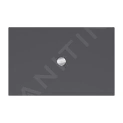 Villeroy & Boch Subway Infinity - Douchebak, 800x1000 Mm, Anti-slip, Ardoise 6230L3W9