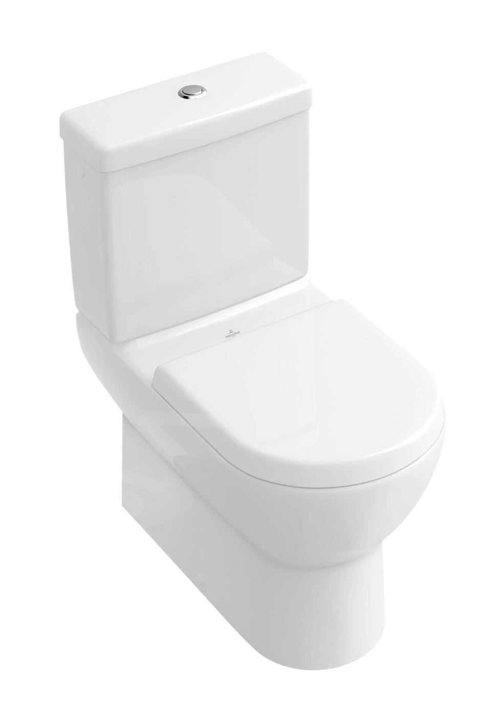Villeroy & Boch Subway - Staande Toiletpot, Vario Afvoer, CeramicPlus, Alpine Wit 661010R1
