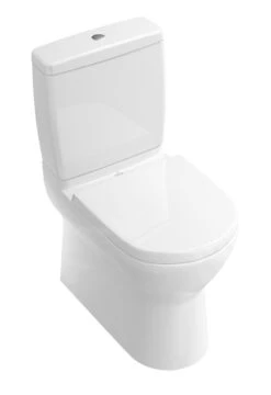 Villeroy & Boch O.novo - Staande Toiletpot, Vario Afvoer, CeramicPlus, Alpine Wit 565810R1