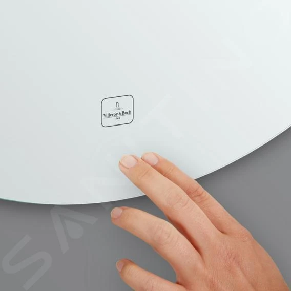 Villeroy & Boch More To See Lite - Spiegel Met LED-verlichting, Diameter 850 Mm A4608500 5 Villeroy & Boch More To See Lite - Spiegel Met LED-verlichting, Diameter 850 Mm A4608500 - Afbeelding 4