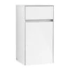 Villeroy & Boch Collaro - Zijkast, 404x748x349 Mm, 1 Deur, Scharnieren Links, Glossy White C03200DH -Villeroy & Boch 9ff0a1e3397eac3cb583e282
