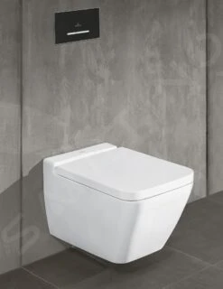 Villeroy & Boch ViConnect - WC-bedieningsplaat 300G, 2 Spoelvolumes, Glanzend Grijs/geborsteld Rvs 922160RA -Villeroy & Boch befdb1185f38545428bf2f1d 1