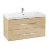 Villeroy & Boch Avento - Wastafelkast, 980x514x452 Mm, 2 Laden, Nordic Oak A89200VJ -Villeroy & Boch c94380afa93cdcfee00b32c7