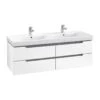 Villeroy & Boch Subway 2.0 - Wastafelkast, 1287x420x449 Mm, 4 Laden, Mat Wit A69200MS -Villeroy & Boch cb20d1514b4492e6ed199e55