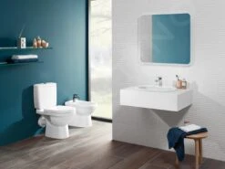 Villeroy & Boch O.novo - Staande Toiletpot, Afvoer Achteraan, Alpine Wit 56611001 -Villeroy & Boch d50454912e47fbe0f1ed290a 2