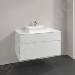 Villeroy & Boch Collaro - Wastafelonderkast, 1000x548x500 Mm, 2 Laden, Glossy White C01600DH 14 Villeroy & Boch Collaro - Wastafelonderkast, 1000x548x500 Mm, 2 Laden, Glossy White C01600DH -Villeroy & Boch d99ce8571295c718b265702d