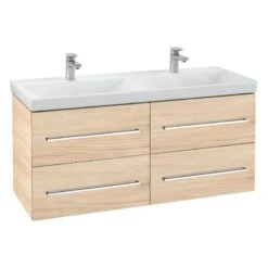 Villeroy & Boch Avento - Wastafelkast, 1180x514x452 Mm, 4 Laden, Elm Impresso A89300PN