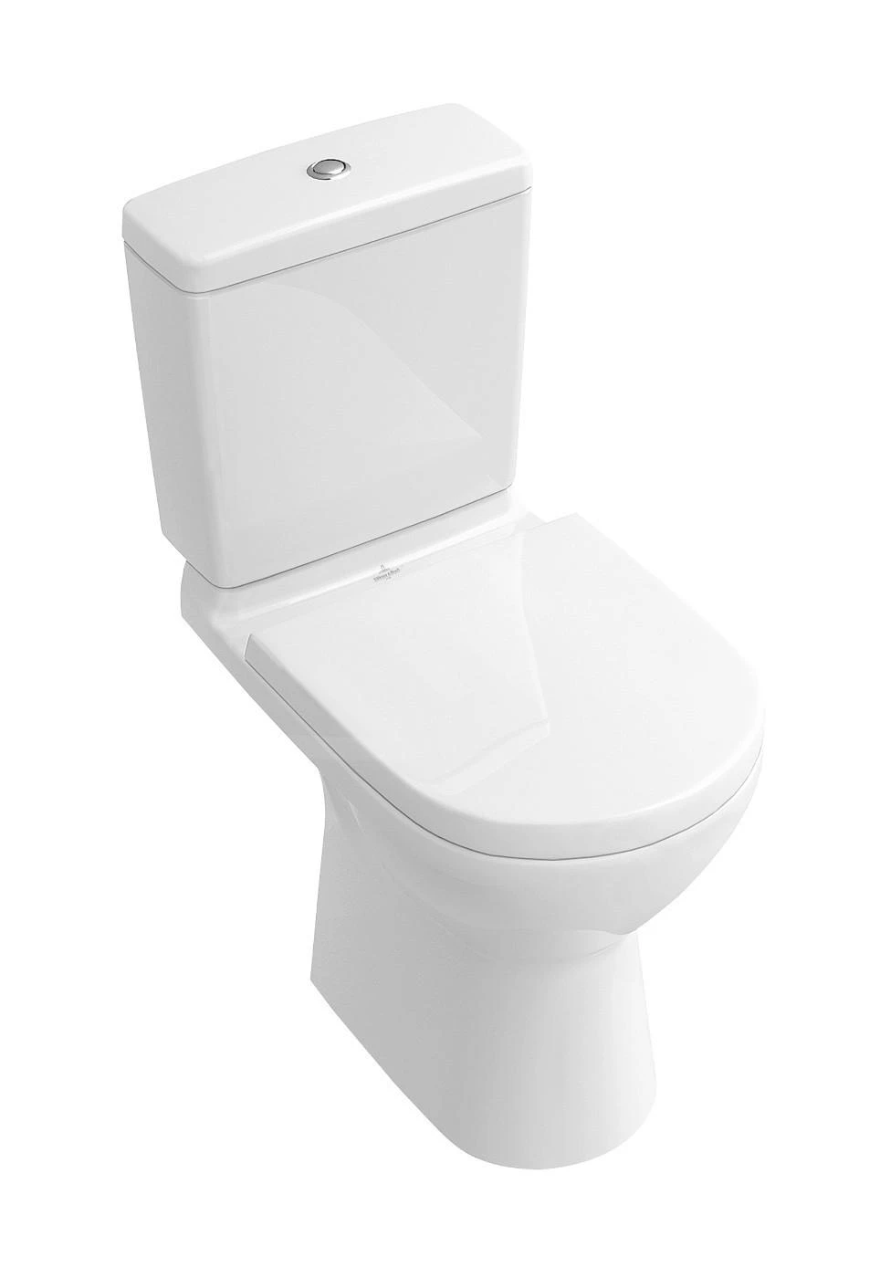 Villeroy & Boch O.novo - Staande Toiletpot, Afvoer Achteraan, Alpine Wit 56611001