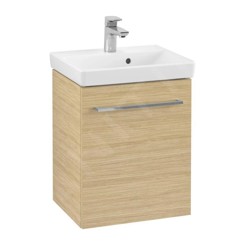 Villeroy & Boch Avento - Wastafelkast, 430x514x352 Mm, 1 Deur, Nordic Oak A88700VJ 3 Villeroy & Boch Avento - Wastafelkast, 430x514x352 Mm, 1 Deur, Nordic Oak A88700VJ