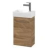 Villeroy & Boch Avento - Wastafelonderkast, 340x514x202 Mm, 1 Deur, Oak Kansas A87601RH -Villeroy & Boch e820b744ed64d5d87dee2b4b