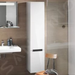 Villeroy & Boch Subway 2.0 - Hoge Badkamerkast, 1650x370x350 Mm, Scharnieren Links, Glossy White A70900DH -Villeroy & Boch e95ec4dd0aeb70829a66ec94