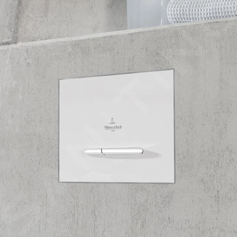 Villeroy & Boch ViConnect - WC-bedieningsplaat, Wit 92218068 5 Villeroy & Boch ViConnect - WC-bedieningsplaat, Wit 92218068 - Afbeelding 3