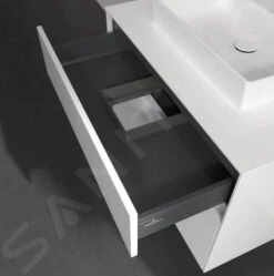 Villeroy & Boch Collaro - Wastafelonderkast, 800x548x500 Mm, 2 Laden, Glossy White C08000DH -Villeroy & Boch f0af5ac4bf3f6a113e6e9f77